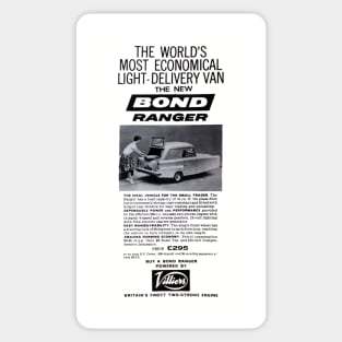 BOND RANGER VAN - advert Sticker